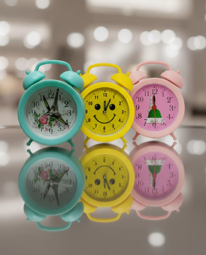 Mini Digital Alarm Clock Small Bedside Table Clock for Students